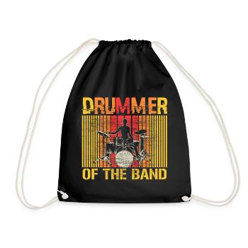 Drums Rock Snare Gift Idea - Sac de sport léger - noir - Devant