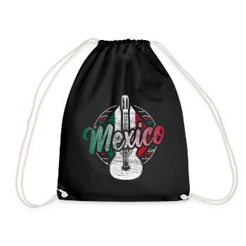 Idée cadeau de l’État mexicain Mexique - Sac de sport léger - noir - Devant