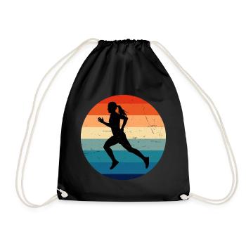 Ski de fond Jogging Running Hommes - Sac de sport léger - noir - Devant