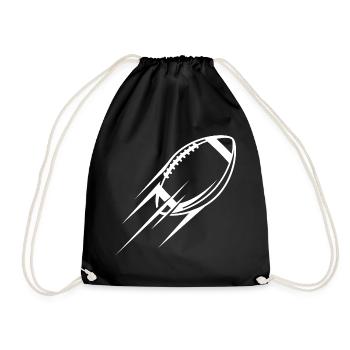 Fusée de football - Sac de sport léger - noir - Devant