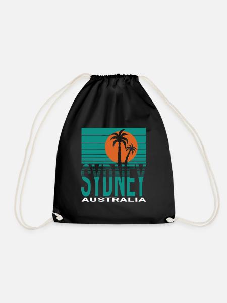 SYDNEY - Turnbeutel - Schwarz