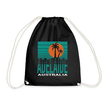 ADELAIDE - Turnbeutel - Schwarz - Vorne