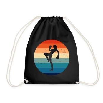 Kickboxing Femmes Boxe Kickboxing Hommes - Sac de sport léger - noir - Devant