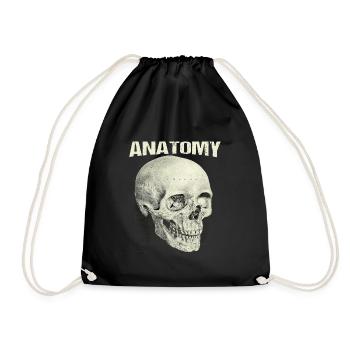 Anatomy - Turnbeutel - Schwarz - Vorne