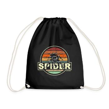 SPIDER france - Sac de sport léger - noir - Devant