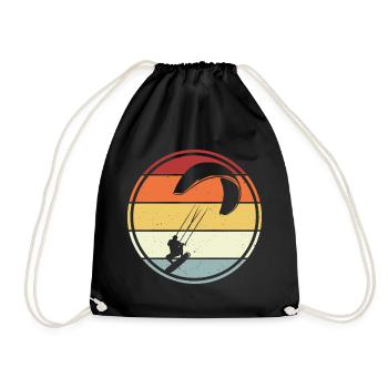 Kitesurfer Kitesurf Kitesurf - Sac de sport léger - noir - Devant