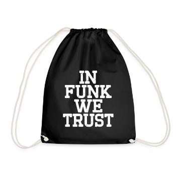 Chez Funk, nous avons confiance - Sac de sport léger - noir - Devant