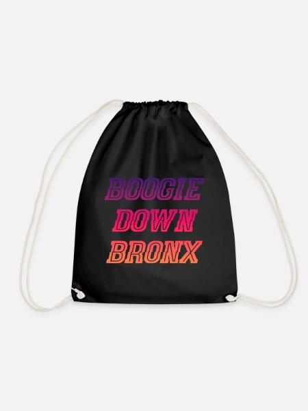 Boogie Down Bronx - Turnbeutel - Schwarz