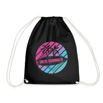 L’été des années 90 - Sac de sport léger - noir - Devant