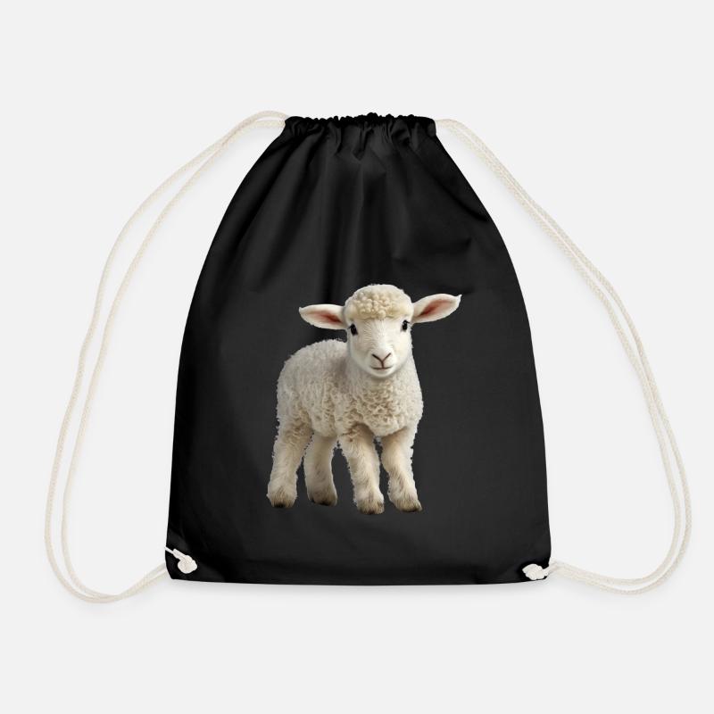 Agneau super sucré - Sac de sport léger - noir