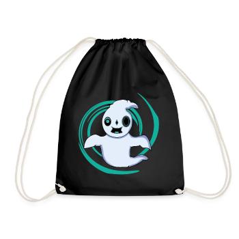 Lupi - Drawstring Bag - black - Front