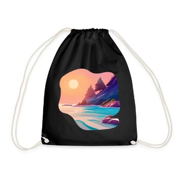 Vacances Sunrise Sea Island - Sac de sport léger - noir - Devant