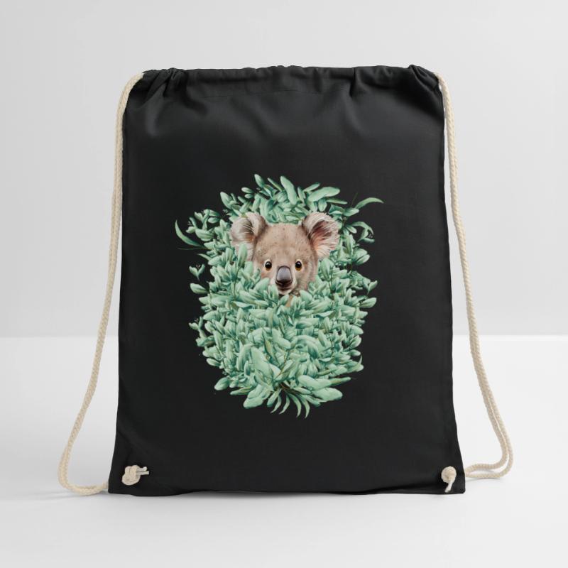 Koala Bear dans la forêt d’eucalyptus Sac de sport léger