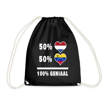 Venezuela et Pays-Bas Drapeau 100% Genius - Sac de sport léger - noir - Devant