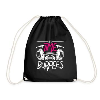 L'heure est-elle venue de créer des burpees ? - Sac de sport léger - noir - Devant