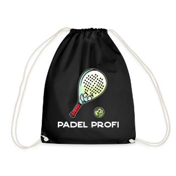 Sports Raquettes Balls Déclaration Padel Padel Jeu - Sac de sport léger - noir - Devant
