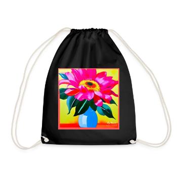 Women's Collection | Online Mode - Drawstring Bag - black - Front