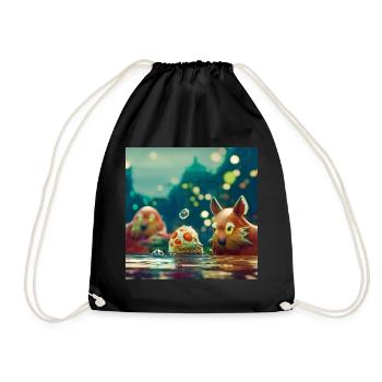 Animafun - Sac de sport léger - noir - Devant