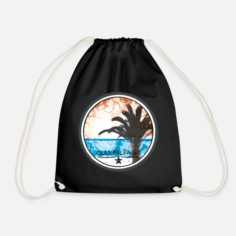 Islas Baleares - Turnbeutel - Schwarz