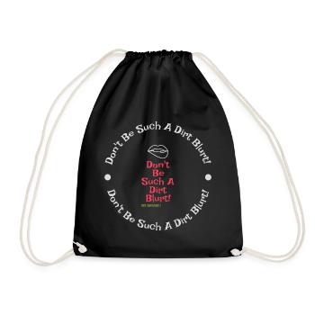 DBSADB Red & Green - Drawstring Bag - black - Front