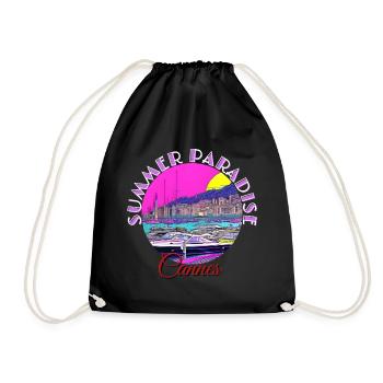 Summer Paradise Cannes - Sac de sport léger - noir - Devant