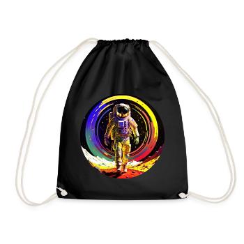 Sortie dans l’espace 1969 - Sac de sport léger - noir - Devant