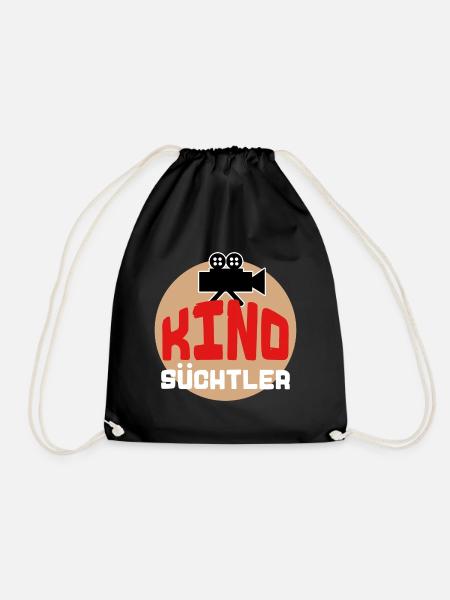 Movies Statement Theater Kamera Filmabend Kino - Turnbeutel - Schwarz