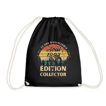 Anniversaire 30 ans Avril 1993 édition collector - Sac de sport léger - noir - Devant
