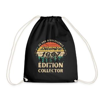 26 ans Décembre 1998 édition collector - Sac de sport léger - noir - Devant