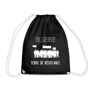 Algérie Terre de Résistance - Sac de sport léger - noir - Devant