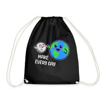 Déclaration de la Terre Mère Environnement respectueux de l’environnement - Sac de sport léger - noir - Devant