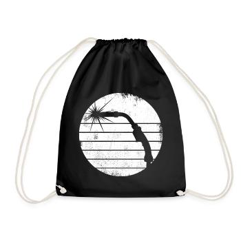 Croquis de baguette de soudage - Sac de sport léger - noir - Devant