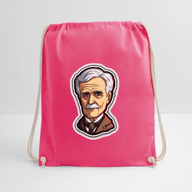 Eddison Light Bulb Physics Electrical Engineering Drawstring Bag
