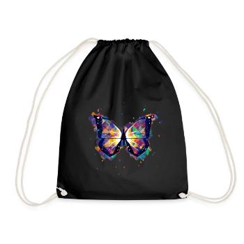 Papillon - Sac de sport léger - noir - Devant