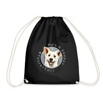 Caregiver failure - Drawstring Bag - black - Front