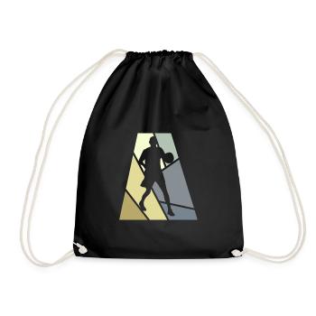 BBall Basketball Hooping - Sac de sport léger - noir - Devant