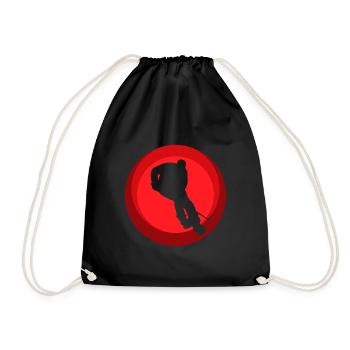 Hockey sur glace Eishockey Hockey sur glace - Sac de sport léger - noir - Devant