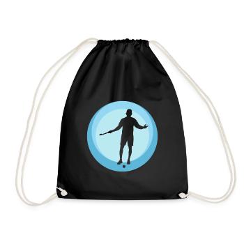 Hockey sur gazon Hockey sur gazon - Sac de sport léger - noir - Devant