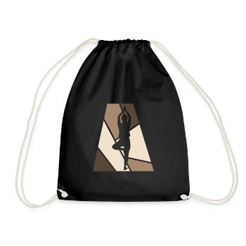 Vinyasa Yoga Mantra - Sac de sport léger - noir - Devant