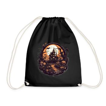 Déguisement Retro Lazy Lazy Halloween Sweet Sour - Sac de sport léger - noir - Devant