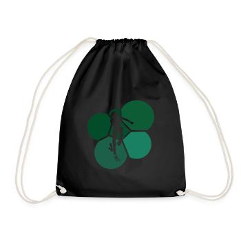 Skateboard Skateboarding Skating Skateboarding - Drawstring Bag - black - Front