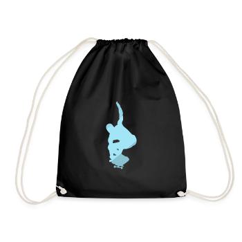 Skateboard Skateboard Skateboarder sk8 - Sac de sport léger - noir - Devant