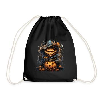Pumpkin - Turnbeutel - Schwarz - Vorne