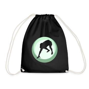 Arrière de football américain - Sac de sport léger - noir - Devant
