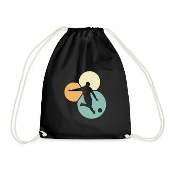 Defender Football - Drawstring Bag - black - Front