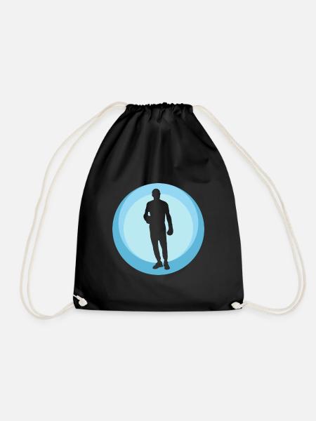 Hook Boxer - Turnbeutel - Schwarz