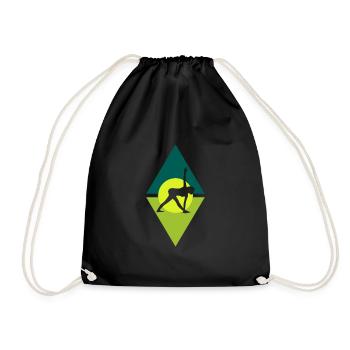Mantra Yoga Vinyasa b - Sac de sport léger - noir - Devant