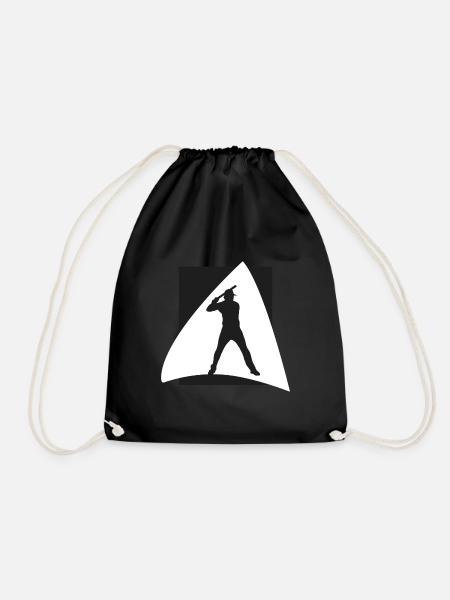Baseball Baseball - Turnbeutel - Schwarz