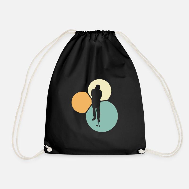 Golf Par - Turnbeutel - Schwarz