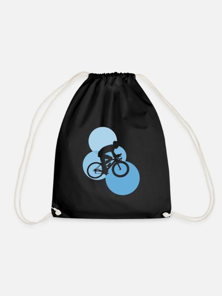 Cyclist Cycle - Turnbeutel - Schwarz
